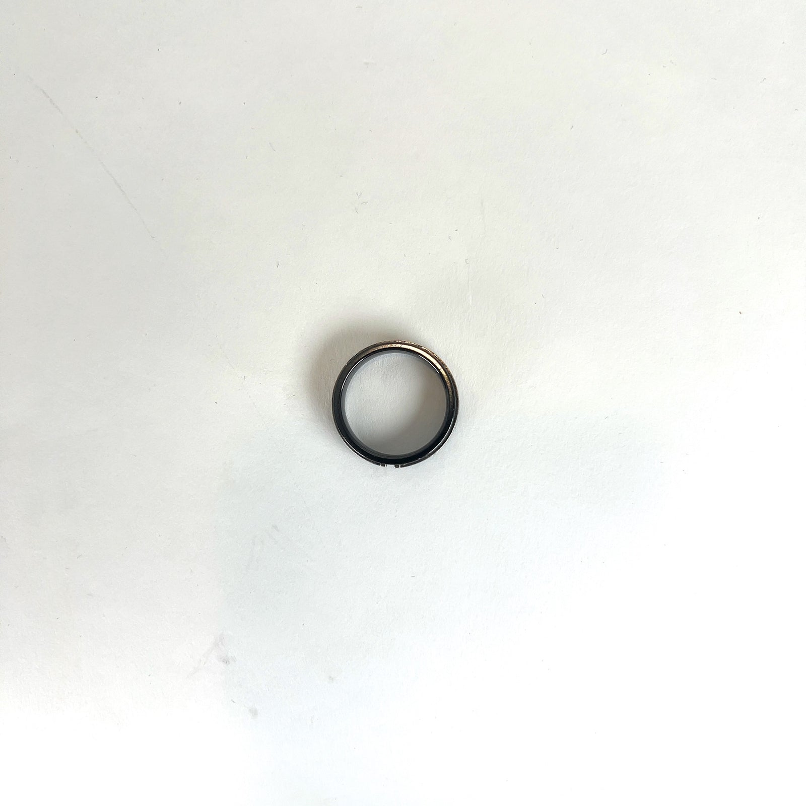Tiffany & Co. Titanium & Silver T Band Ring