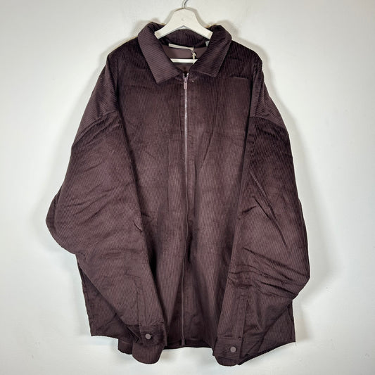 Fear of God Essentials Plum Corduroy Jacket Size XXL