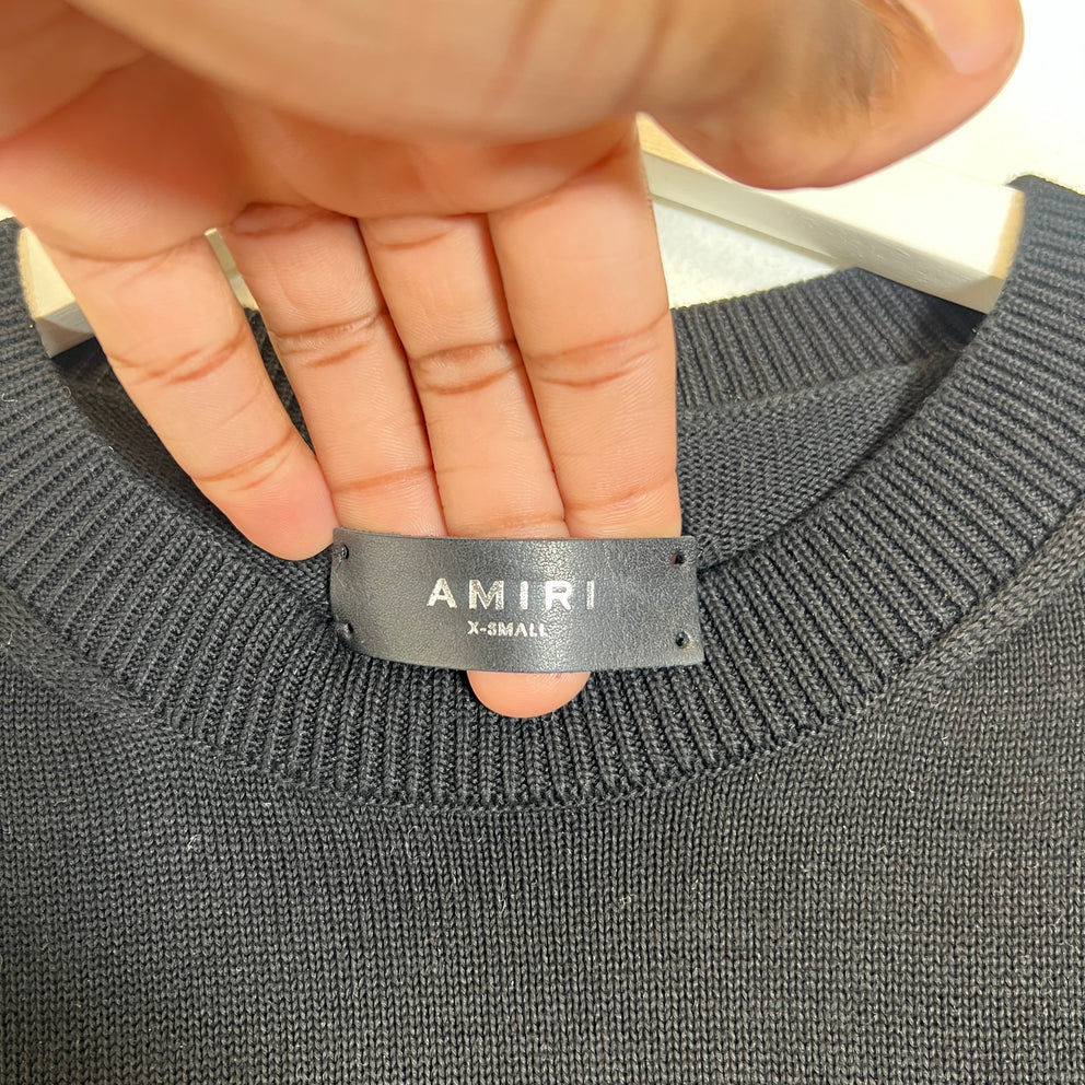Amiri 22 Intarisia Mesh T-Shirt Size XS
