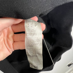 Rick Owens Black Gauntlet Hoodie Size M
