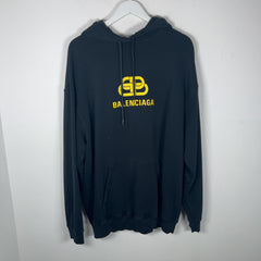 Balenciaga 'Double B' Graphic Logo Hoodie