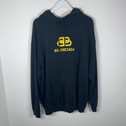 Balenciaga 'Double B' Graphic Logo Hoodie
