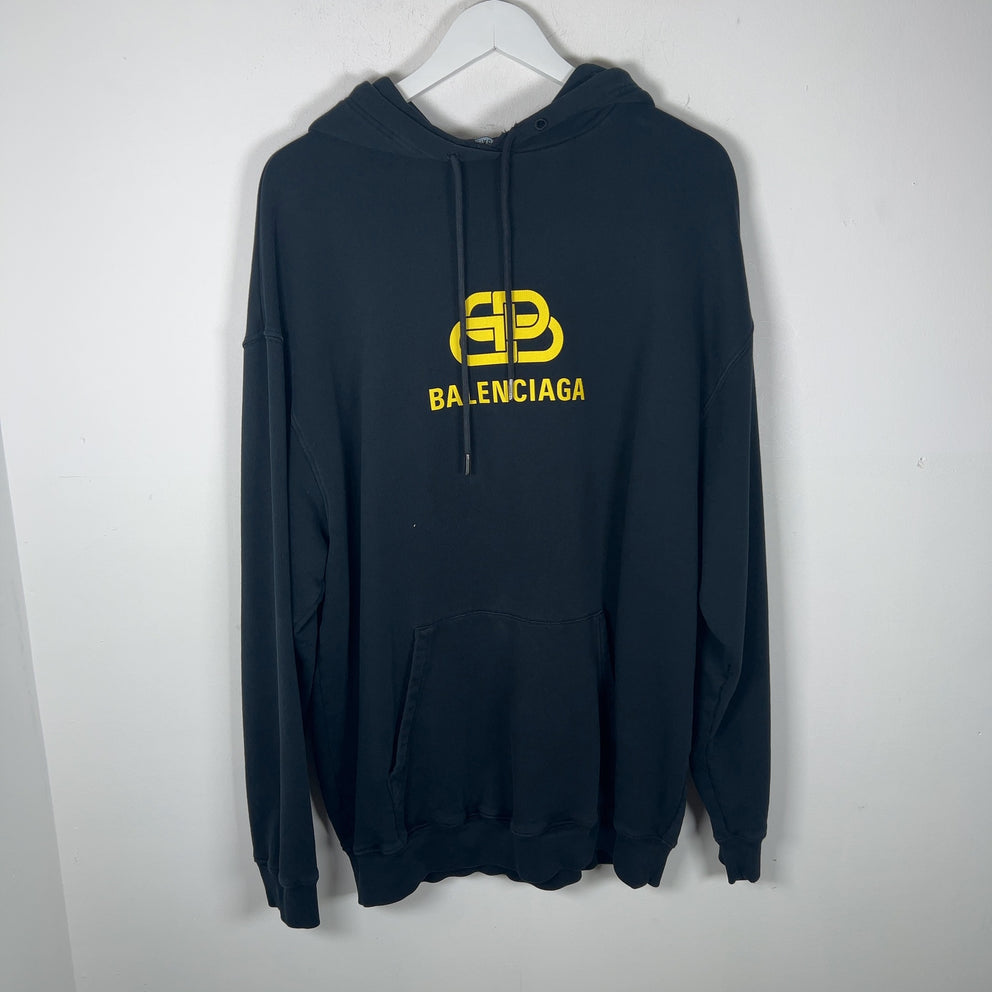 Balenciaga 'Double B' Graphic Logo Hoodie