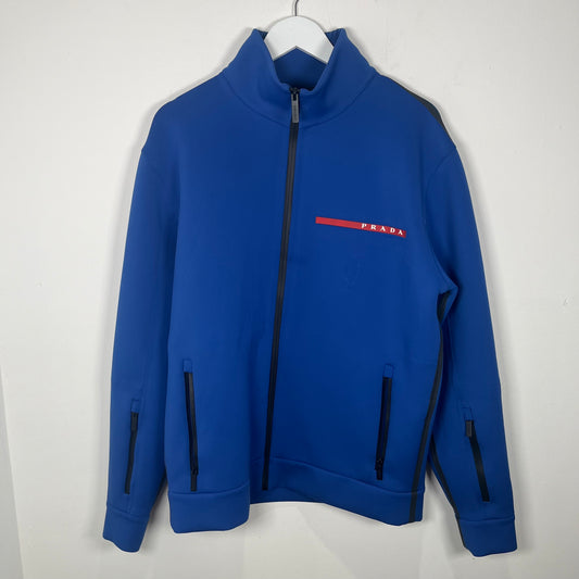 Prada Blue Nylon Jacket Size XL