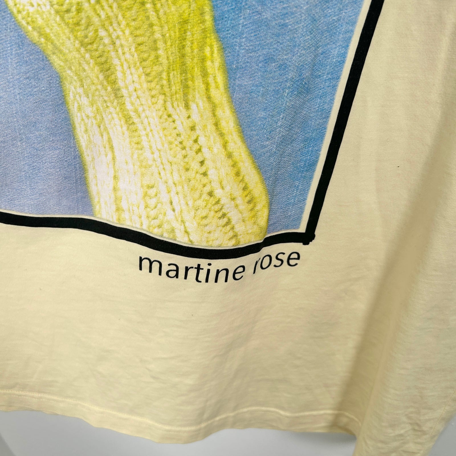 Martine Rose ‘Eager Beaver’ Graphic T-Shirt Size XL
