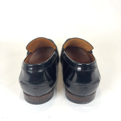 Gucci Horsebit Double Black Leather Loafer