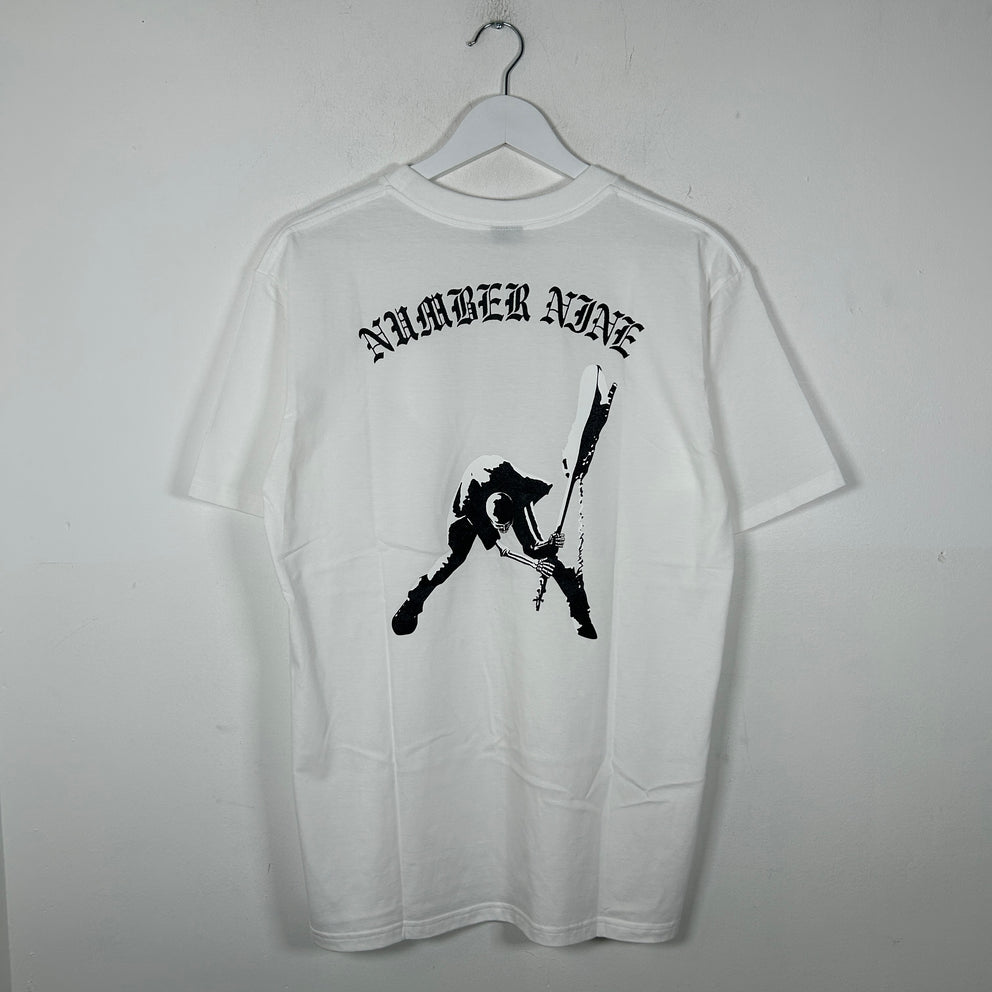 Number (N)ine Double Skull Graphic T-Shirt