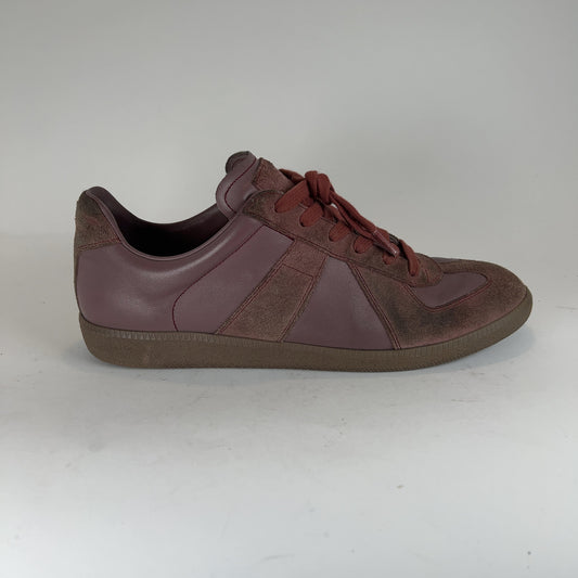 Maison Margiela Plum Replica Gats Lowtop Sneakers
