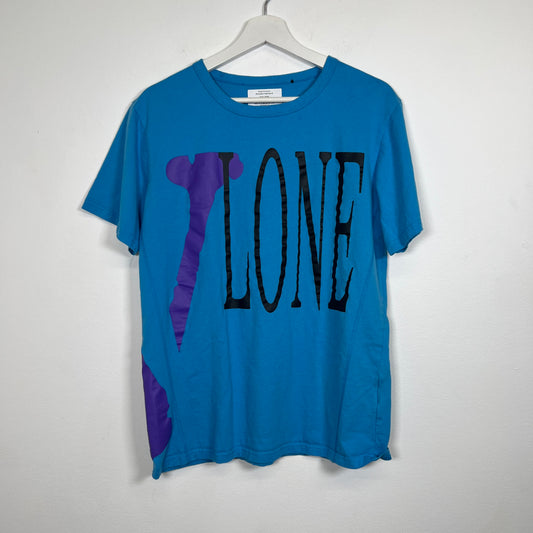 Vlone Blue T-Shirt Size M