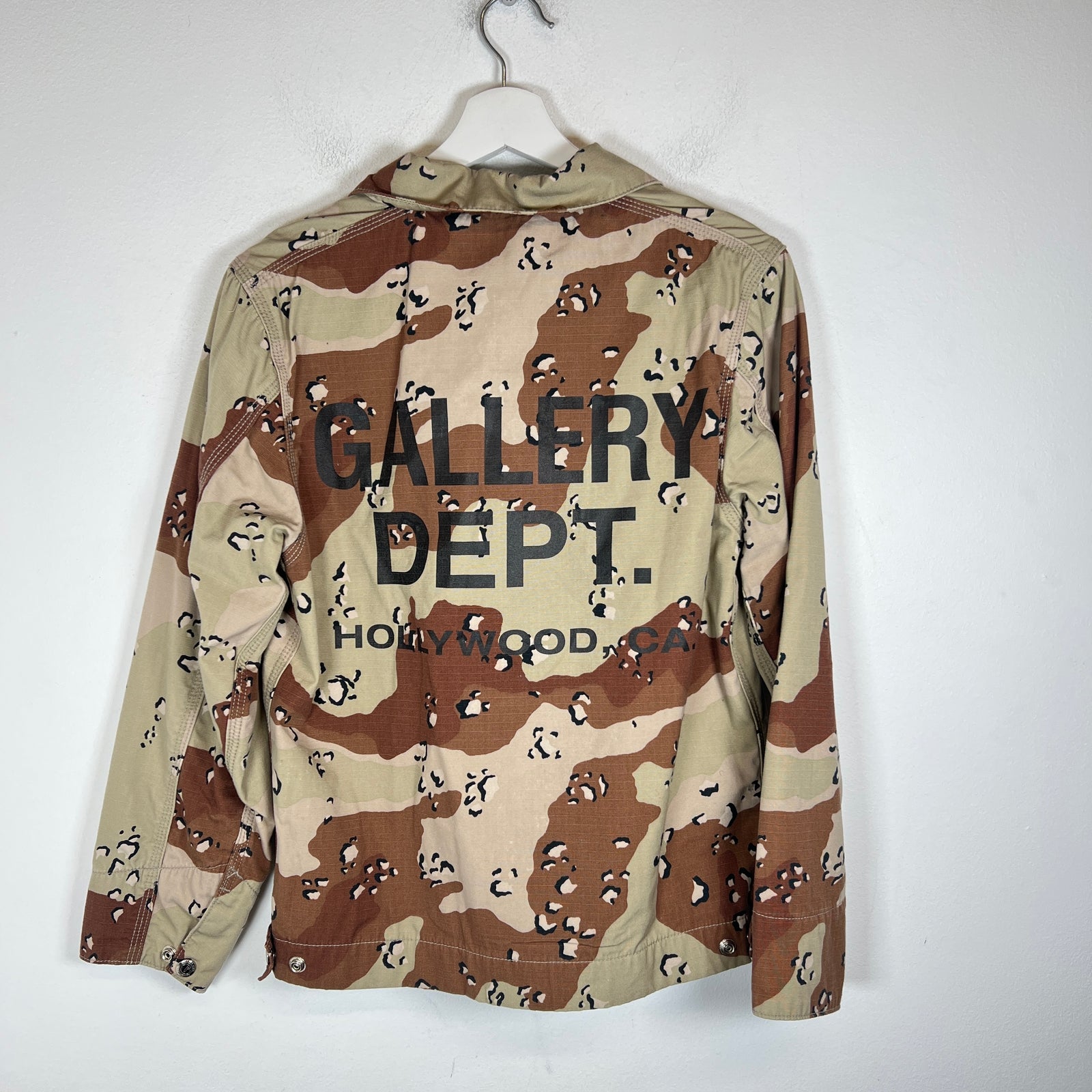Gallery Dept Chocolate Chip Camo Montecito Jacket Size XS