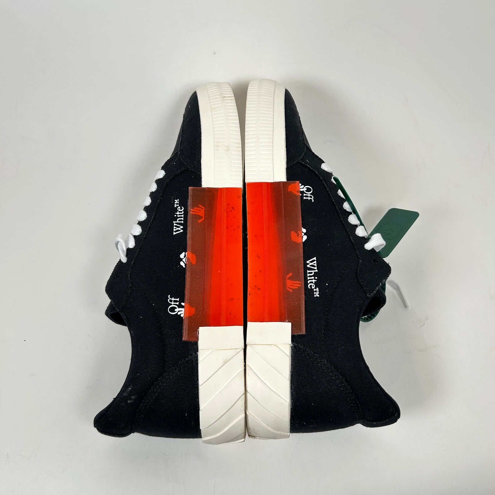 Off-White Black/White Vulcanized Sneaker Size 44