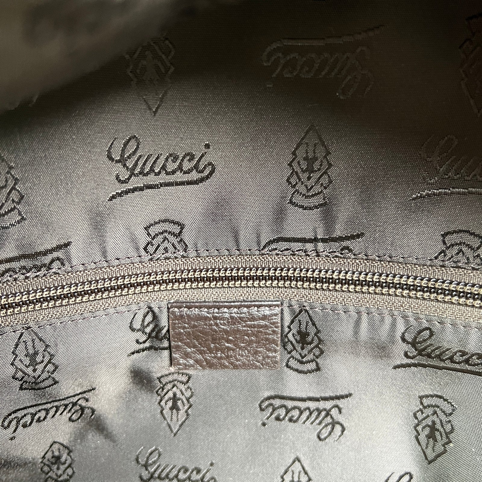 Gucci Brown GG Guccissima Signature Leather Backpack