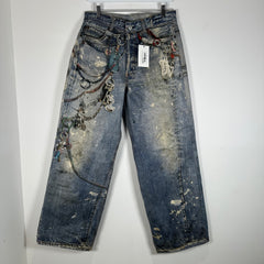 Acne Studios Trompe l'oeil Jeans Size 31
