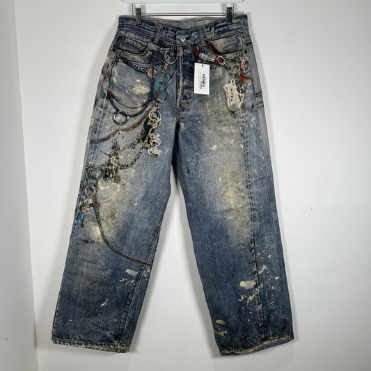 Acne Studios Trompe l'oeil Jeans Size 31