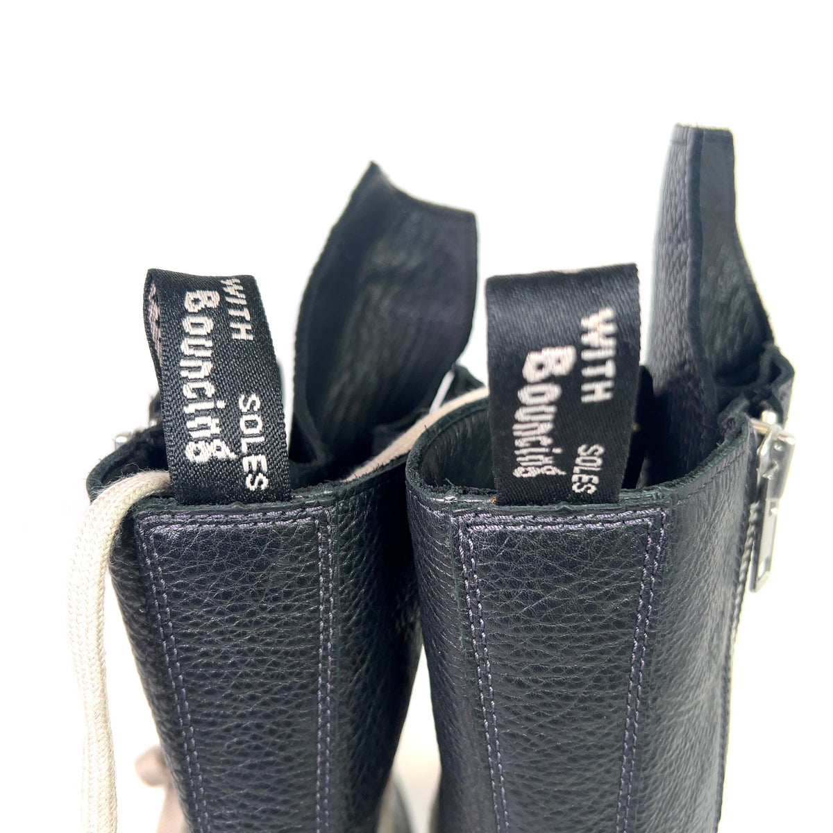 Rick Owens x Dr Martens 1918 Leather Platform Boots