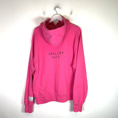 Gallery Dept Pink Dept Logo Hoodie