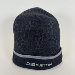 Louis Vuitton Monogram Logo Beanie