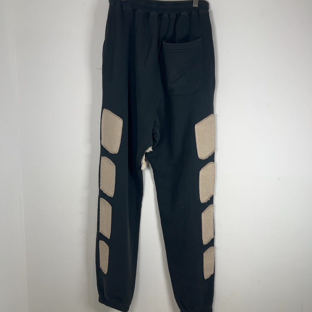 Satoshi Nakamoto Moto Patchwork Sweatpants