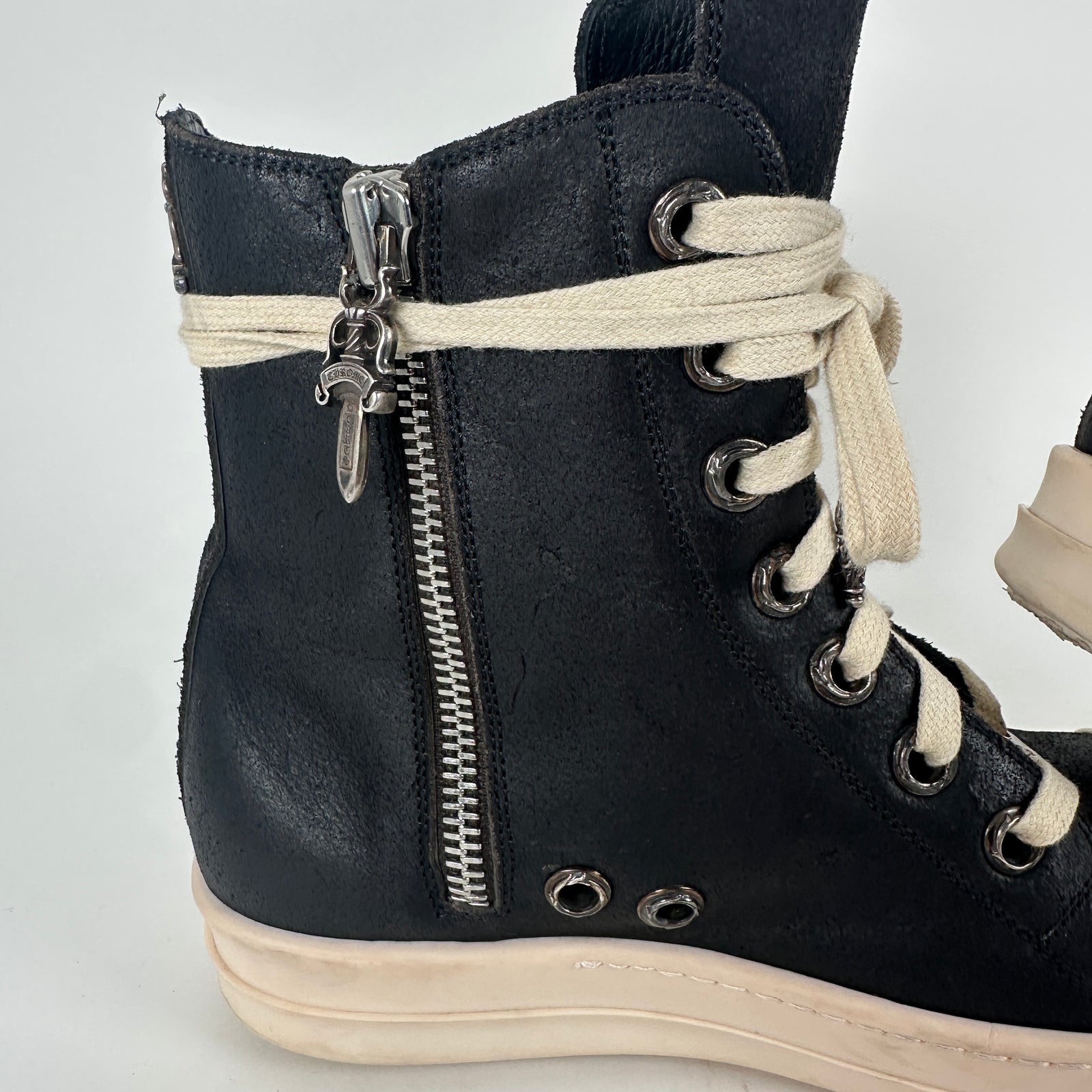 Rick Owens x Chrome Hearts Ramones Size 38