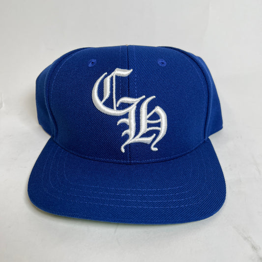 Chrome Hearts Blue/White CH Baseball Hat