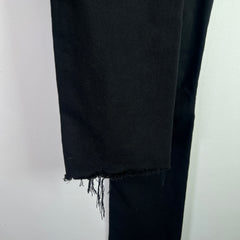 Balenciaga Black Destroyed-Cut Jeans