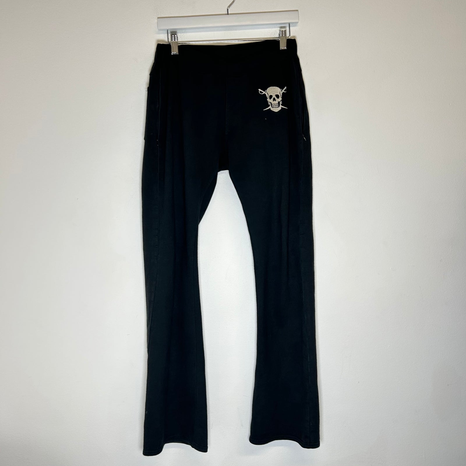 Hysteric Glamour Black Crossbones Sweatpants Size 29