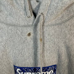 Supreme Paisley Box Logo Hoodie Size XL