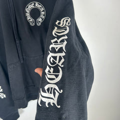 Chrome Hearts Black Matty Boy Chomper Hoodie Size L