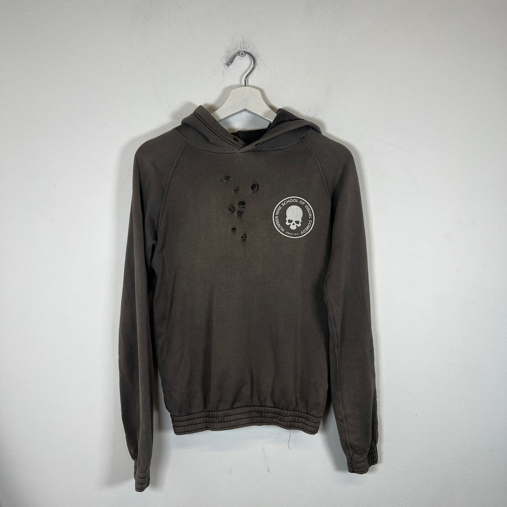 Number (N)ine School Of Visual Comedy Hoodie Size S