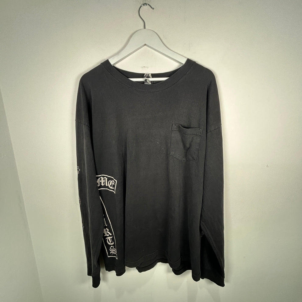 Chrome Hearts Vintage 'Fuck You' Multi Motif Longsleeve Size XXL