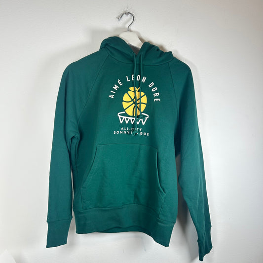 Aime Leon Dore x New Balance Green Sonny League Hoodie Size XS