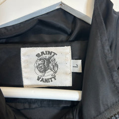 Saint Vanity Black Nylon Cargo Jacket Size L