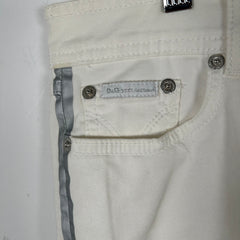 Dolce & Gabbana White Pin-Stripe Skirt Size 27