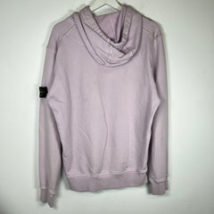 Stone Island Lavender Side Patch Hoodie Size L