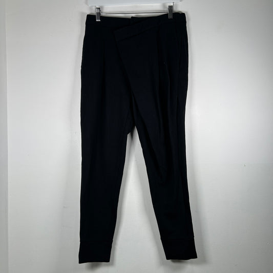 Helmut Lang Cross Button Capri Slacks Size 6