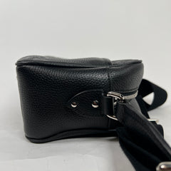 Gucci Black Jumbo GG Medium Messanger Bag