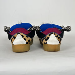 Lanvin Animal Print Curb Sneakers Size 44