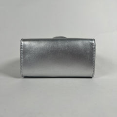 Telfar Metallic Silver Small Purse