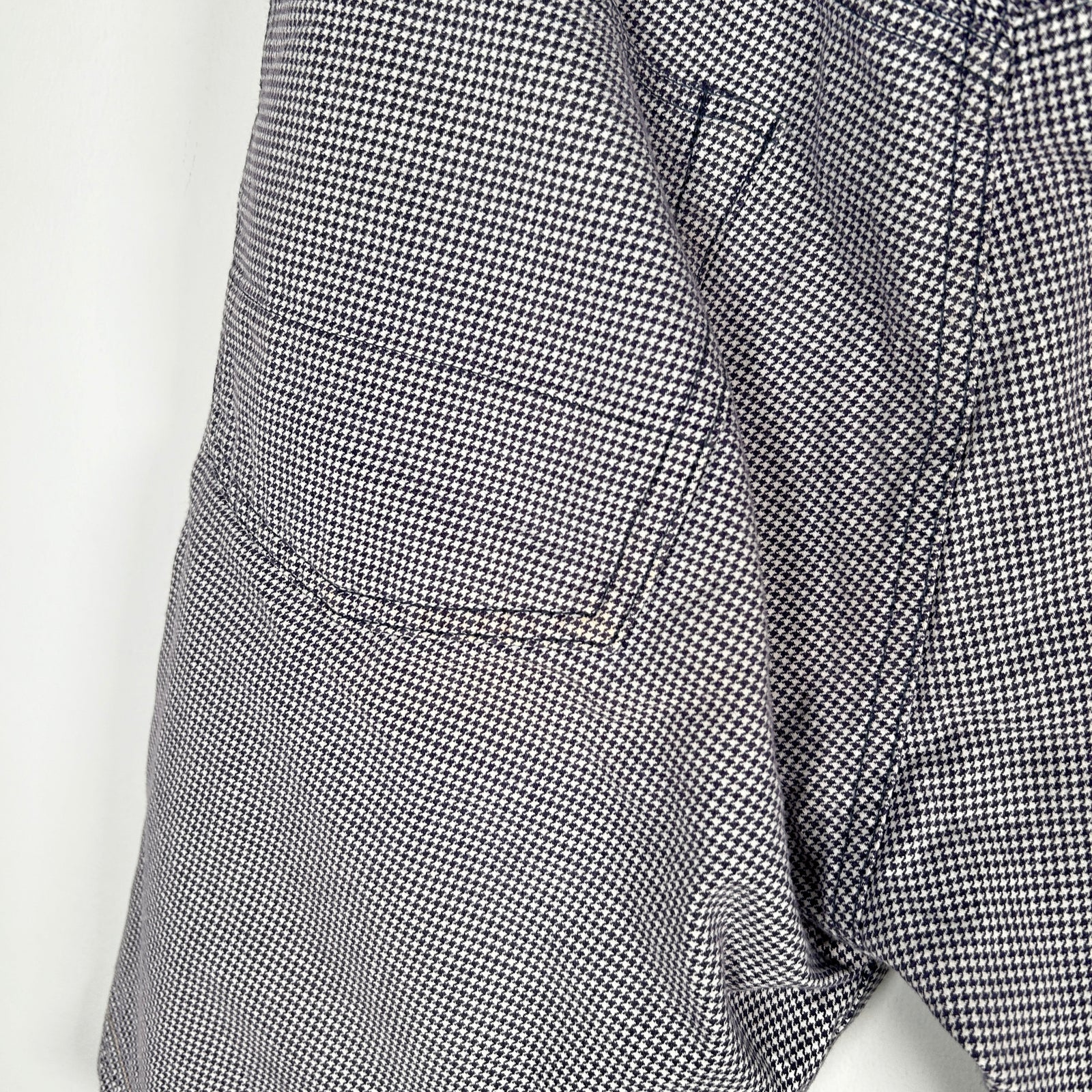 Kapital Blue Houndstooth Shorts Size 36