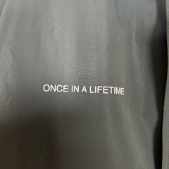 Undercover SS22 Green "Once In A Lifetime" Nylon Shirt Size 3