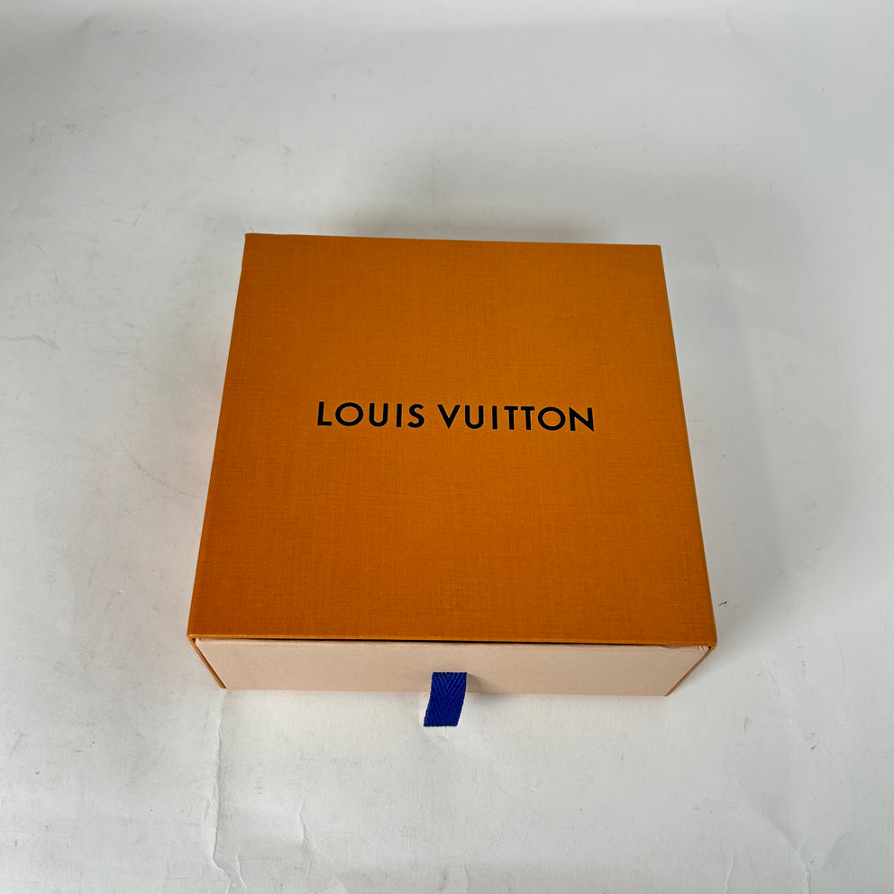 Louis Vuitton Navy Monogram Shadow 40MM Belt Size 95