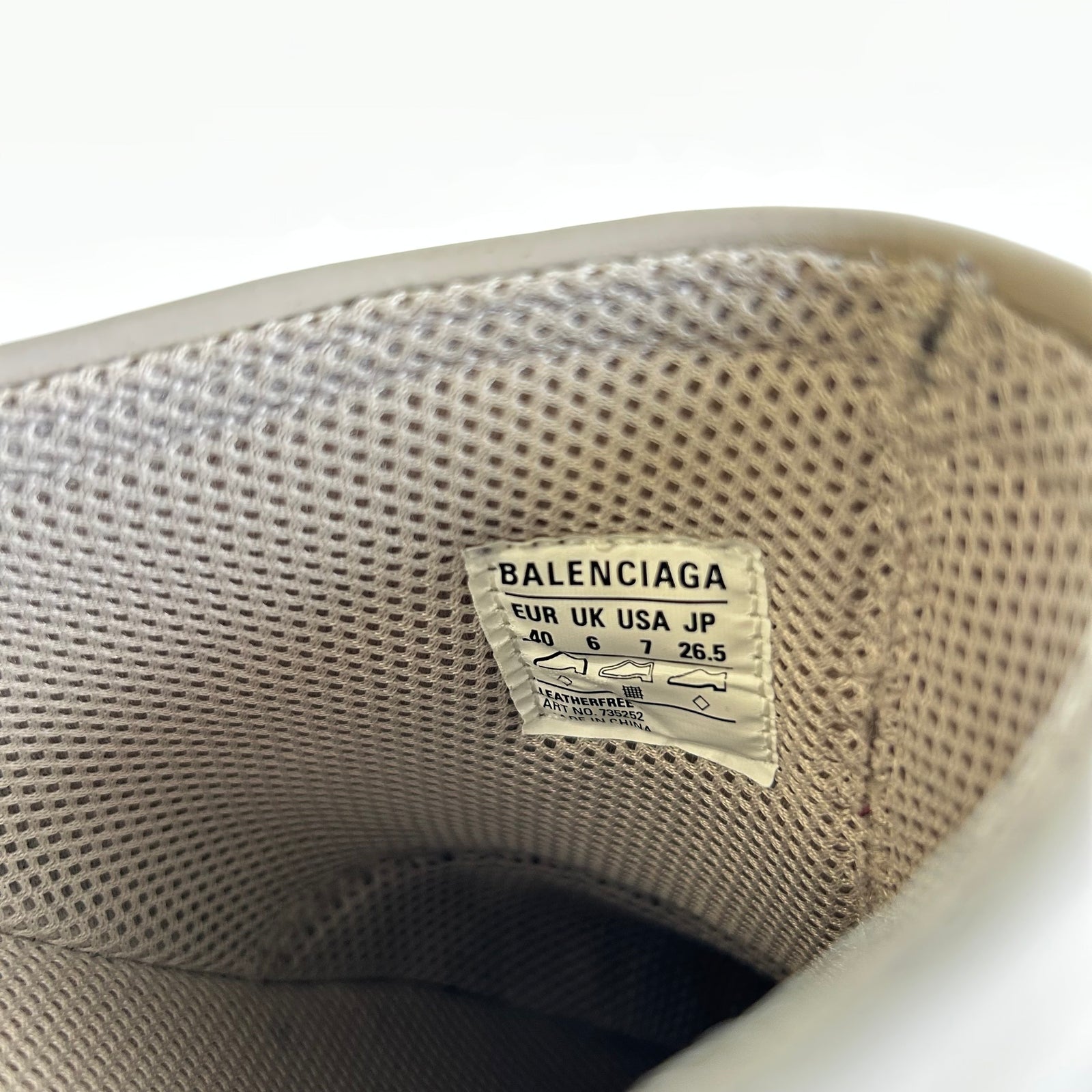 Balenciaga Beige Defender Clogs