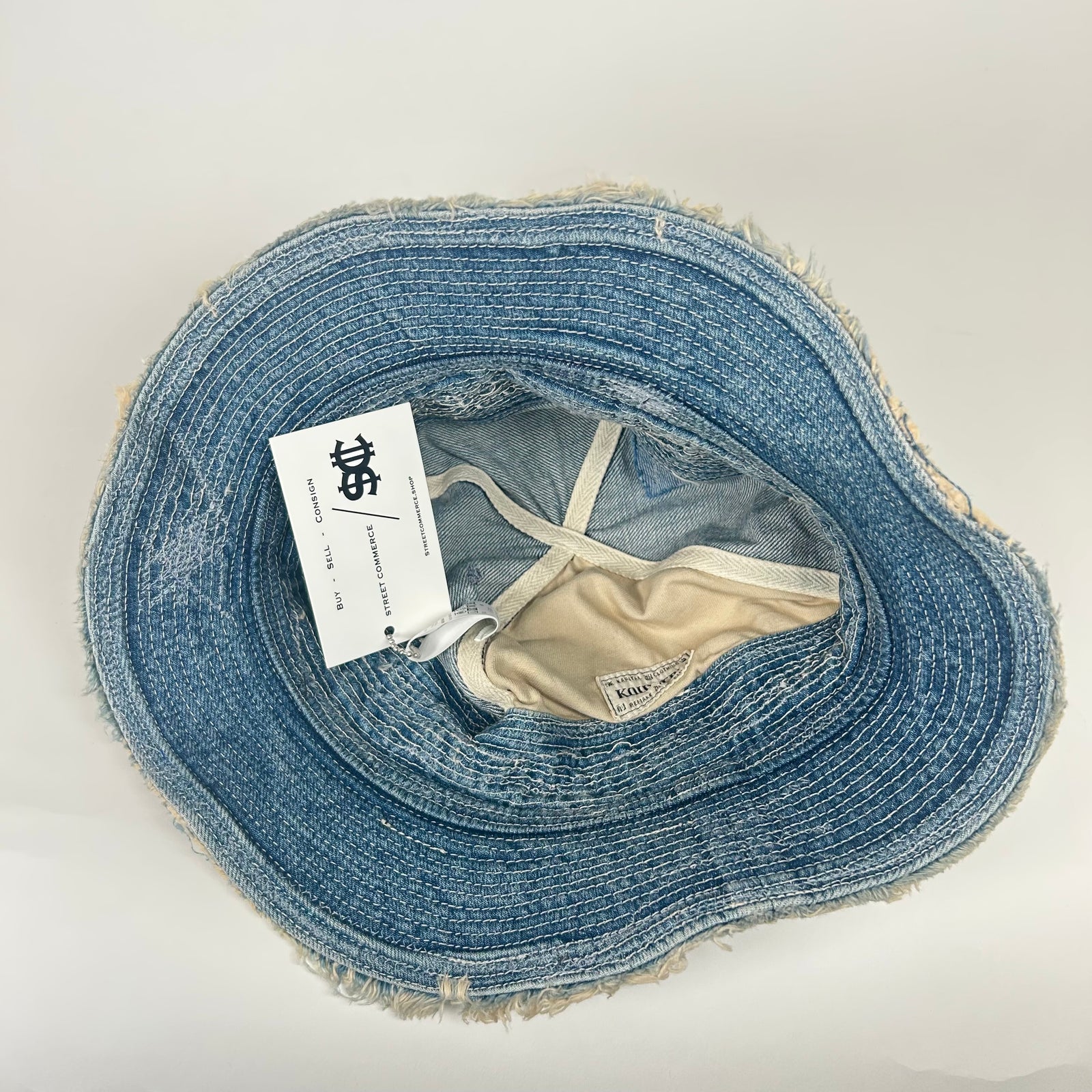 Kapital Light Boro Jean Bucket Hat