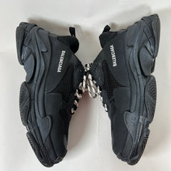 Balenciaga Black Triple S Sneaker Size 42