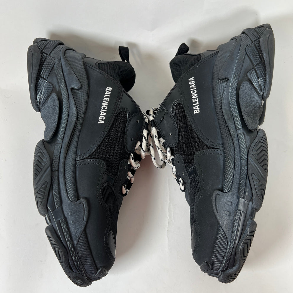 Balenciaga Black Triple S Sneaker Size 42