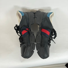 Gucci Black Web Marathon Sneakers Size 9.5