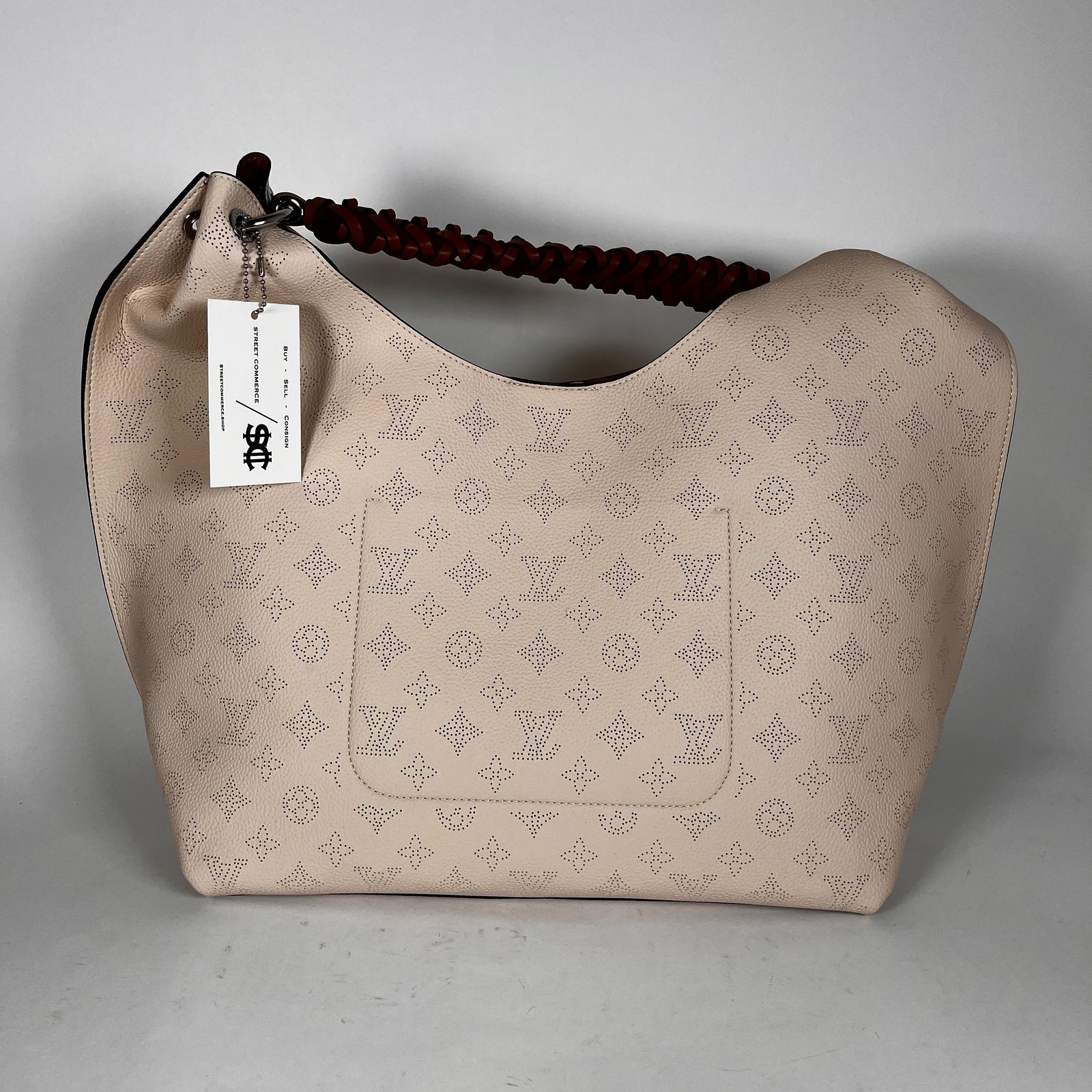 Louis Vuitton Mahina Monogram Carmel Hobo