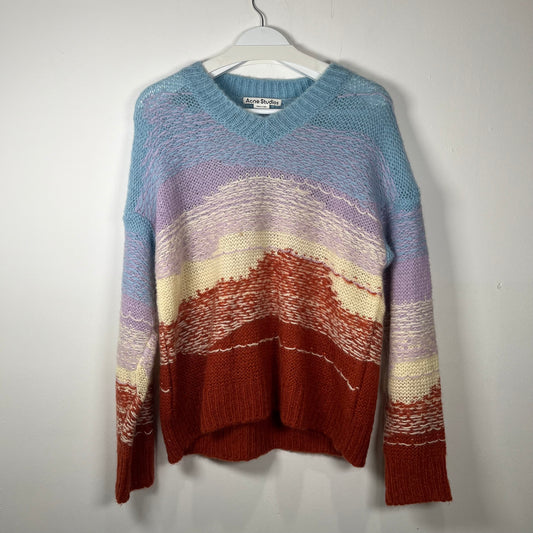 Acne Studios Gradient Knit Sweater Size S