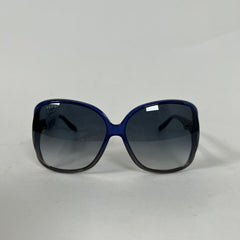 Gucci Blue Bug Eyed Glasses