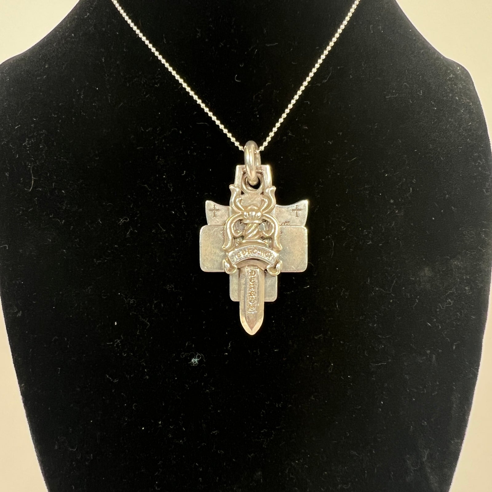 Chrome Hearts 3 Trinkets Pendant